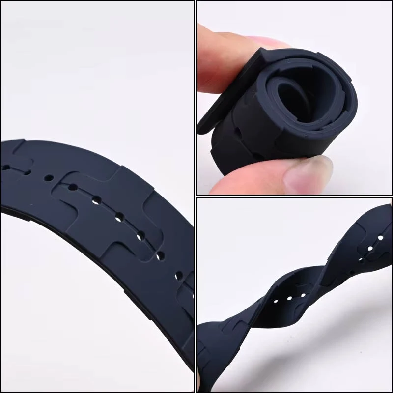 Ремешок Kilim для Apple Watch 38/40/41/42mm(ser.10), Midnight 2, Силикон (TPU), купить оптом с доставкой