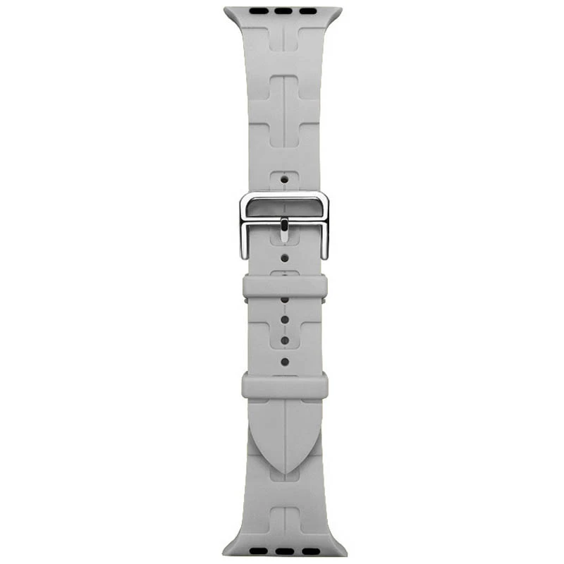 Ремешок Kilim для Apple Watch 38/40/41/42mm(ser.10), Cloud Grey, Силикон (TPU), купить оптом с доставкой