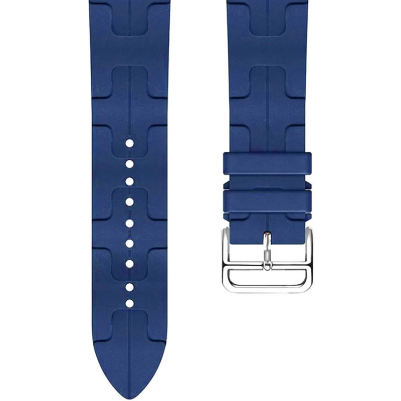 Ремешок Kilim для Apple Watch 42(ser.1-3)/44/45/46/49mm, Dark Navy 1, Силикон (TPU), купить оптом с доставкой
