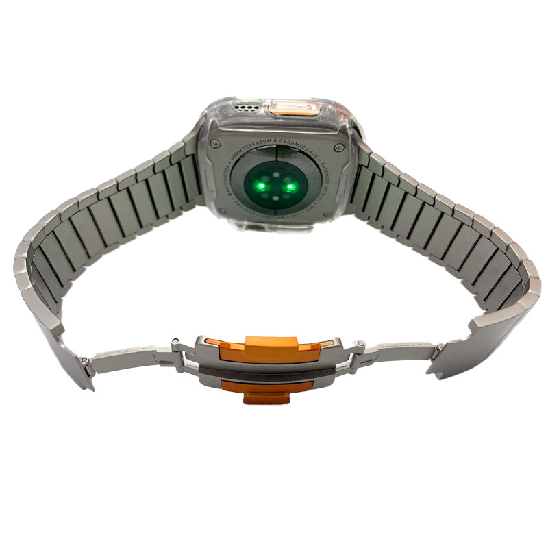 Ремінець Steel для Apple Watch 42(ser.1-3)/44/45/46/49mm (140-190mm) на малюнкі №2