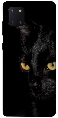 Чехол itsPrint Черный кот для Samsung Galaxy Note 10 Lite (A81)