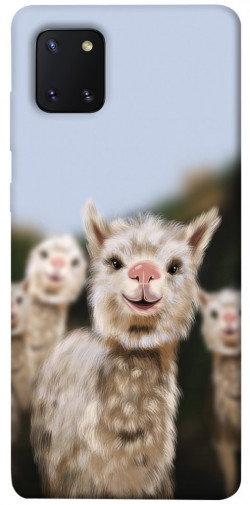 Чохол itsPrint Funny llamas для Samsung Galaxy Note 10 Lite (A81)