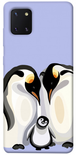 Чохол itsPrint Penguin family для Samsung Galaxy Note 10 Lite (A81)