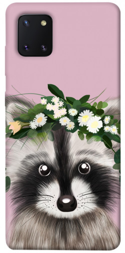 Чехол itsPrint Raccoon in flowers для Samsung Galaxy Note 10 Lite (A81)