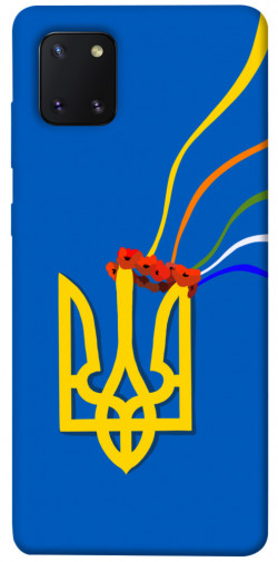 Чехол itsPrint Квітучий герб для Samsung Galaxy Note 10 Lite (A81)