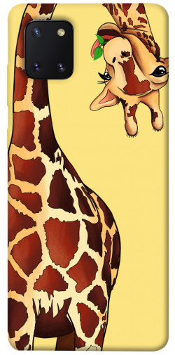 Чохол itsPrint Cool giraffe для Samsung Galaxy Note 10 Lite (A81)