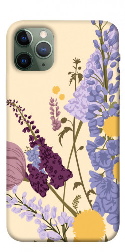 Чехол itsPrint Flowers art для Apple iPhone 11 Pro (5.8")