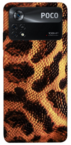 Чехол itsPrint Snake skin для Xiaomi Poco X4 Pro 5G