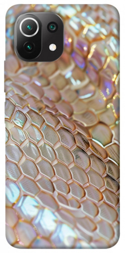 Чехол itsPrint Gold snake skin для Xiaomi Mi 11 Lite