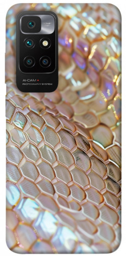 Чехол itsPrint Gold snake skin для Xiaomi Redmi 10