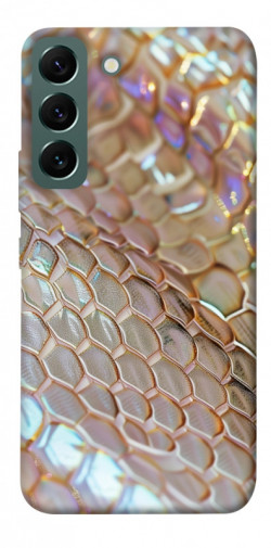 Чохол itsPrint Gold snake skin для Samsung Galaxy S22