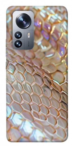 Чехол itsPrint Gold snake skin для Xiaomi 12 / 12X
