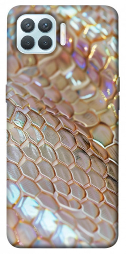 Чехол itsPrint Gold snake skin для Oppo F17 Pro