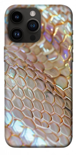 Чехол itsPrint Gold snake skin для Apple iPhone 14 Pro Max (6.7")
