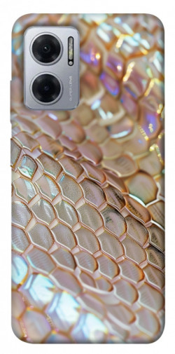 Чехол itsPrint Gold snake skin для Xiaomi Redmi Note 11E