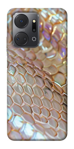 Чехол itsPrint Gold snake skin для Huawei Honor X7a