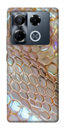 Чехол itsPrint Gold snake skin для Infinix Note 40 Pro 4G