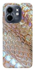 Чехол itsPrint Gold snake skin для Infinix Smart 9 4G / Hot 50i