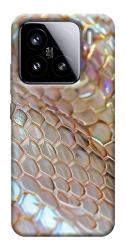 Чехол itsPrint Gold snake skin для Xiaomi 15