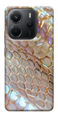 Чехол itsPrint Gold snake skin для Xiaomi Redmi Note 14 4G (Int. version)