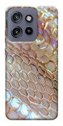 Чехол itsPrint Gold snake skin для Motorola Edge 50 Neo