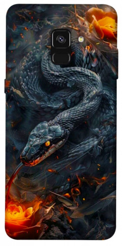 Чохол itsPrint Black snake для Samsung A530 Galaxy A8 (2018)