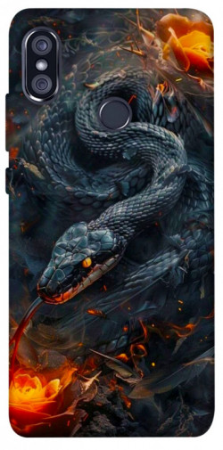 Чохол itsPrint Black snake для Xiaomi Redmi Note 5 Pro / Note 5 (AI Dual Camera)