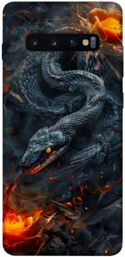 Чохол itsPrint Black snake для Samsung Galaxy S10+