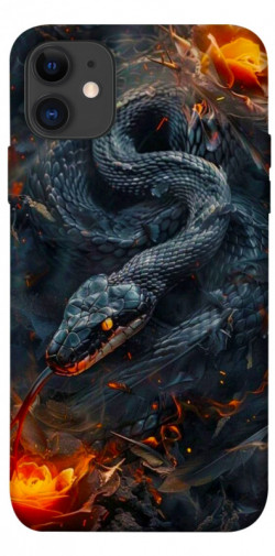 Чехол itsPrint Black snake для Apple iPhone 11 (6.1")