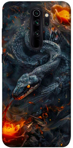 Чохол itsPrint Black snake для Xiaomi Redmi Note 8 Pro