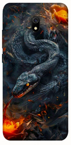 Чехол itsPrint Black snake для Xiaomi Redmi 8a