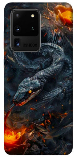 Чехол itsPrint Black snake для Samsung Galaxy S20 Ultra