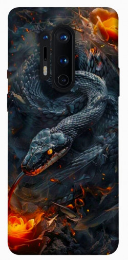 Чехол itsPrint Black snake для OnePlus 8 Pro