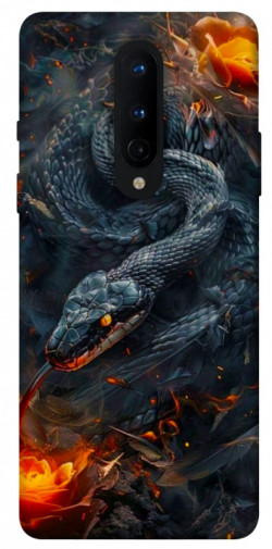 Чехол itsPrint Black snake для OnePlus 8