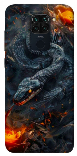 Чохол itsPrint Black snake для Xiaomi Redmi Note 9 / Redmi 10X