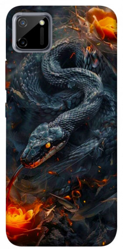 Чохол itsPrint Black snake для Realme C11