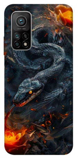 Чехол itsPrint Black snake для Xiaomi Mi 10T