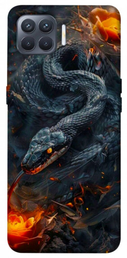 Чохол itsPrint Black snake для Oppo Reno 4 Lite