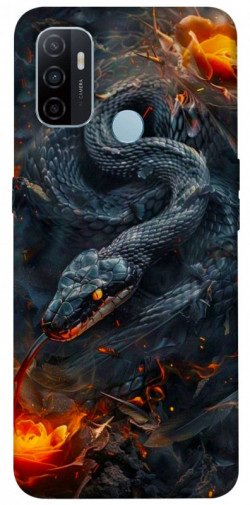 Чехол itsPrint Black snake для Oppo A53 / A32 / A33