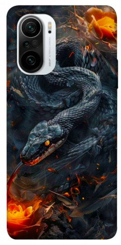 Чехол itsPrint Black snake для Xiaomi Redmi K40 / K40 Pro / K40 Pro+ / Poco F3