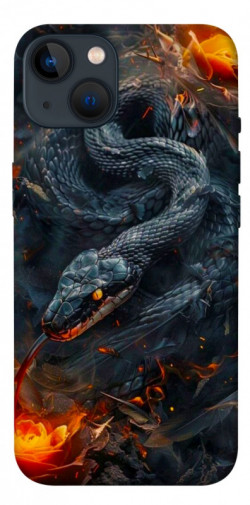 Чехол itsPrint Black snake для Apple iPhone 13 (6.1")