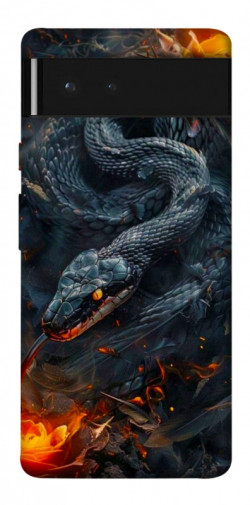 Чехол itsPrint Black snake для Google Pixel 6