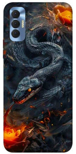 Чохол itsPrint Black snake для TECNO Spark 8P