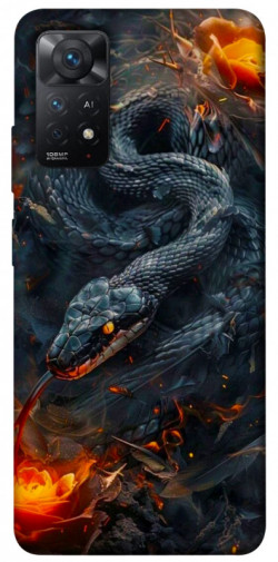 Чохол itsPrint Black snake для Xiaomi Redmi Note 11 Pro 4G/5G