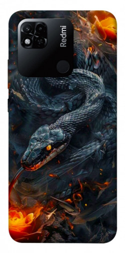 Чохол itsPrint Black snake для Xiaomi Redmi 10A