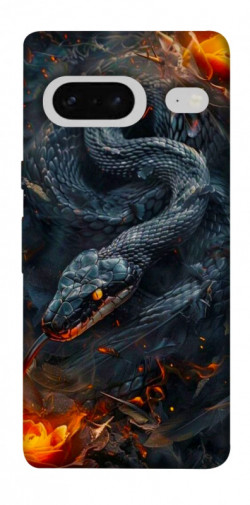 Чехол itsPrint Black snake для Google Pixel 7