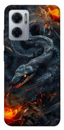 Чехол itsPrint Black snake для Xiaomi Redmi Note 11E