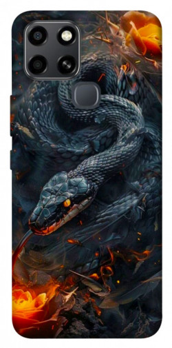 Чохол itsPrint Black snake для Infinix Smart 6