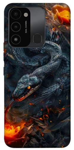 Чехол itsPrint Black snake для Tecno Spark Go 2022 (KG5m)