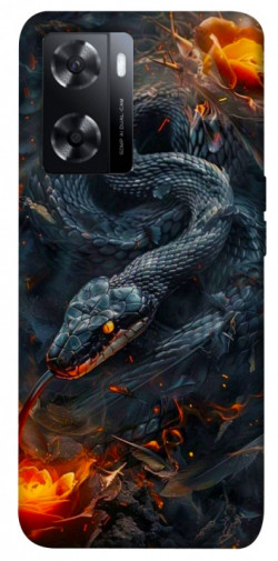 Чохол itsPrint Black snake для Oppo A57s